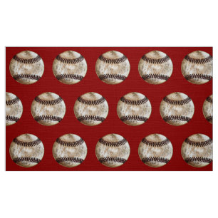 Tissu de baseball vintage au mètre