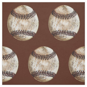 Tissu de baseball vintage personnalisable, VOS COU