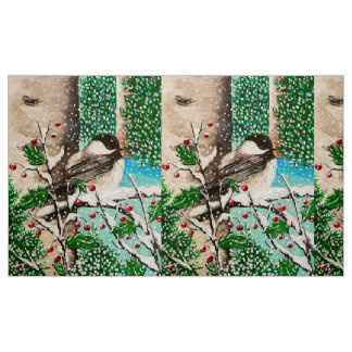 Tissu de bavardage de Noël 5