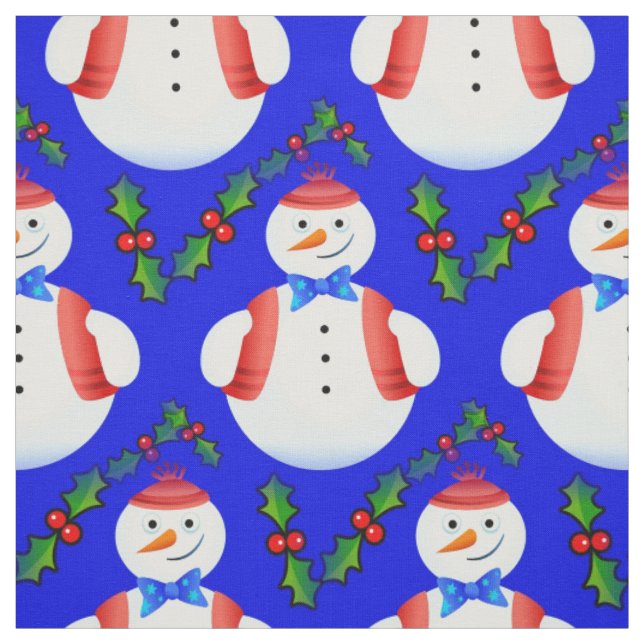 tissu de bonhomme de neige (Échantillon)