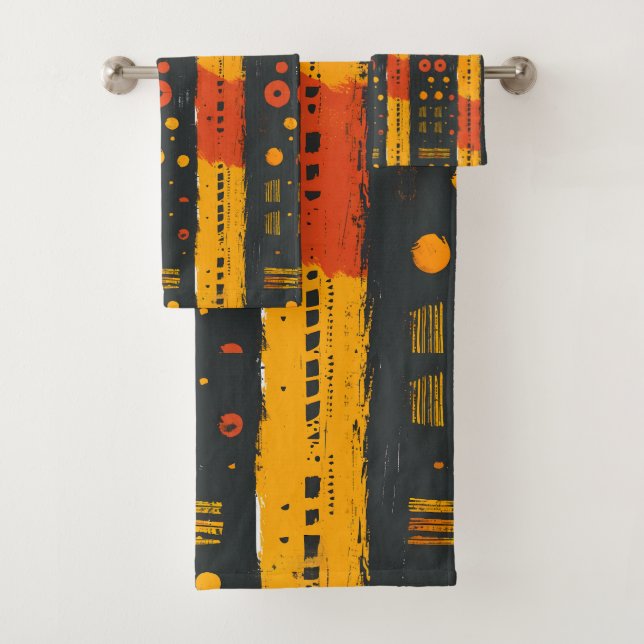 Tissu de boue africain (En situation)