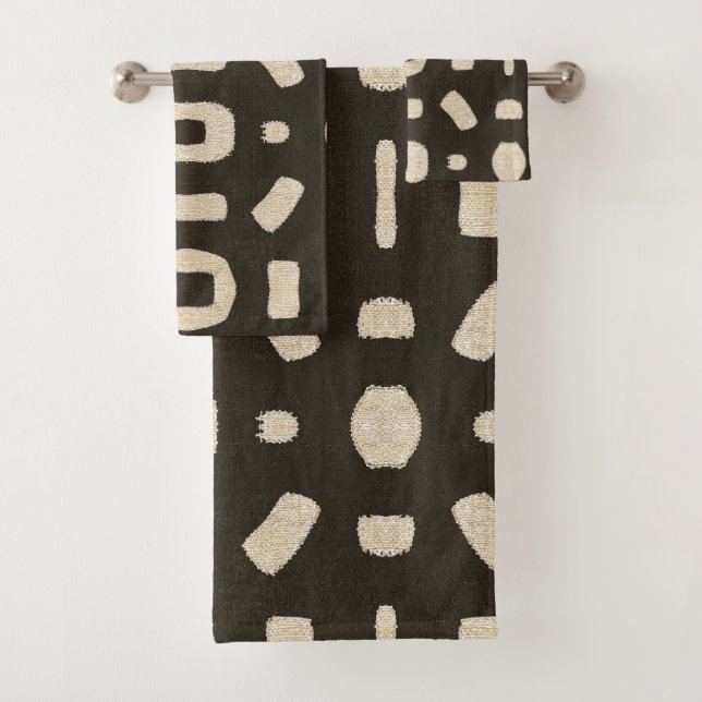 Tissu de boue Kuba africain (En situation)