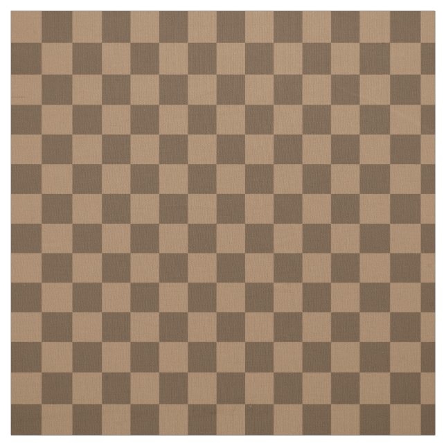 Tissu de Carrés au chocolat doux (Échantillon)