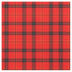 Tissu de carton noir et rouge (Tartan)