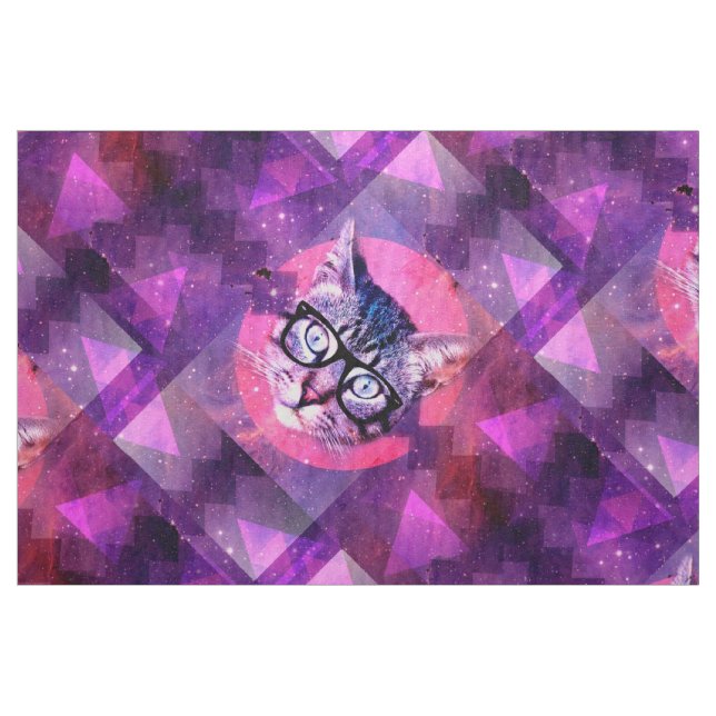 tissu de chat illuminati (Fat Quarter)