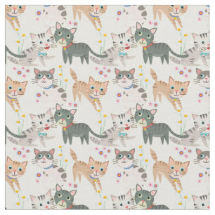 Tissu de chat super mou