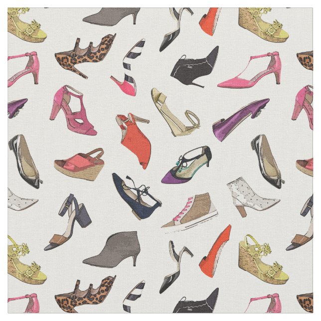 Tissu de chaussures de mode tendance (Fermer)