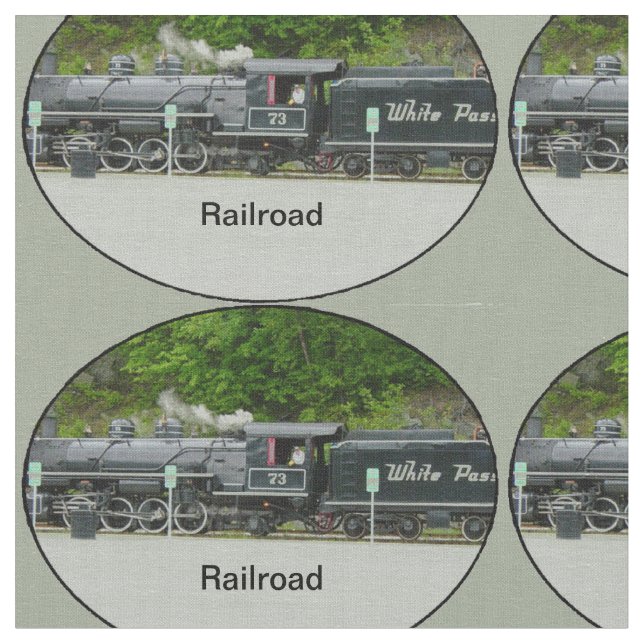 Tissu de chemin de fer (Fermer)