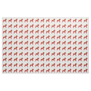 Tissu de cheval de Dala de Noël