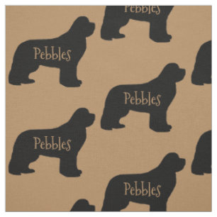 Tissu de chien de Terre-Neuve personnalisé