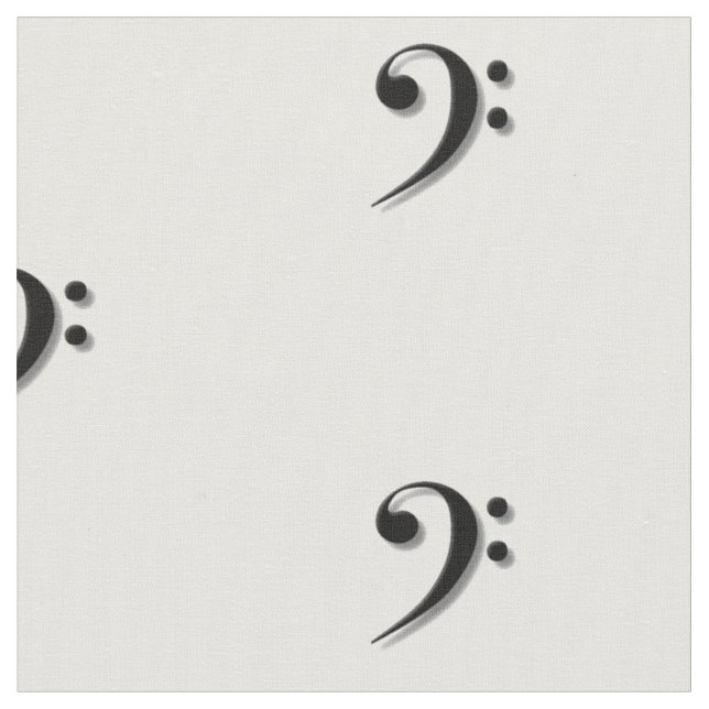 Tissu de clef basse par Leslie Harlow (Fermer)