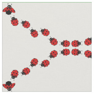 Tissu de coccinelle
