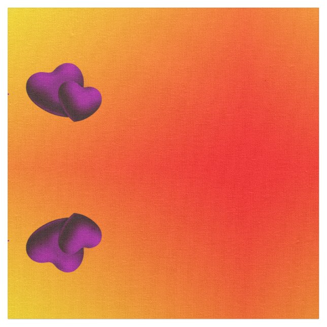 Tissu de coeur pourpre (Fermer)