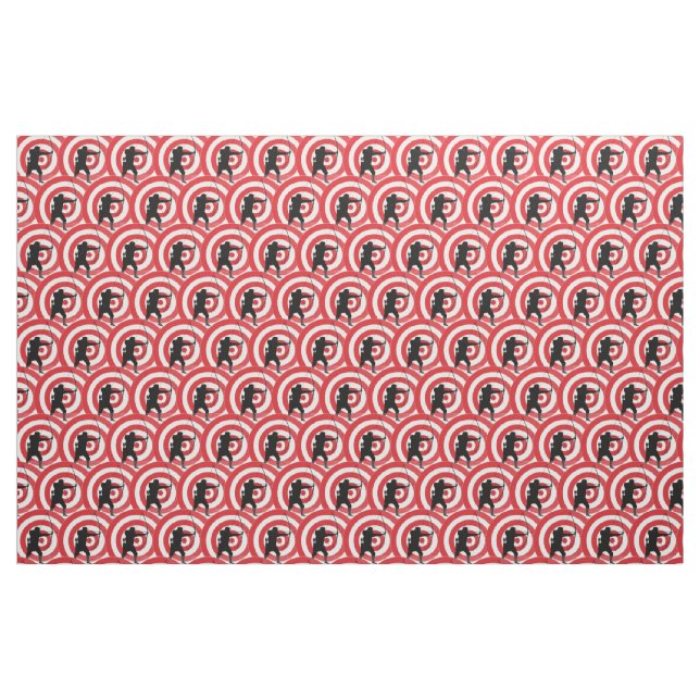 Tissu de conception de tir à l'arc (Fat Quarter)