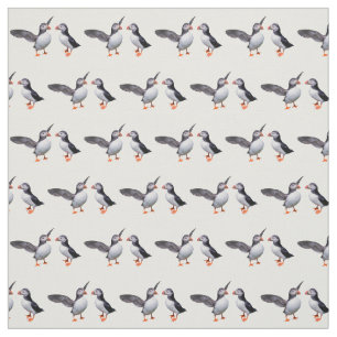 Tissu de copains de macareux (choisissez votre