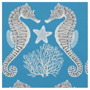 Tissu de corail d'étoiles de mer d'hippocampe