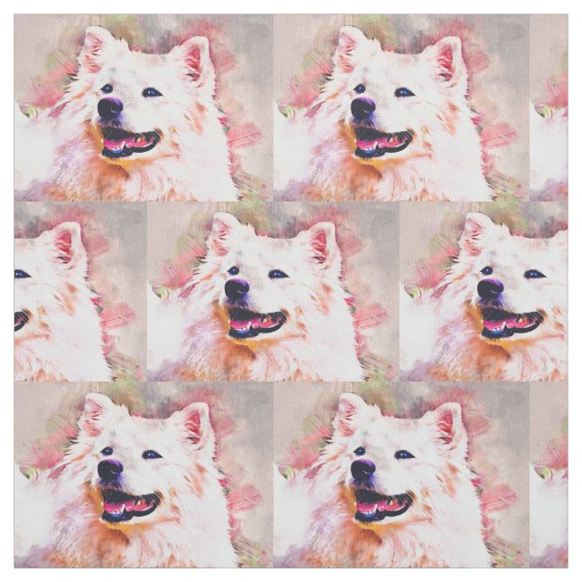 Tissu de coton américain Eskimo Dog Pima (Échantillon)