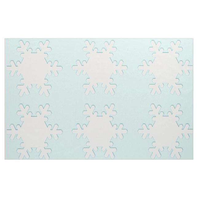 Tissu de coton combé de flocons de neige (Yard)