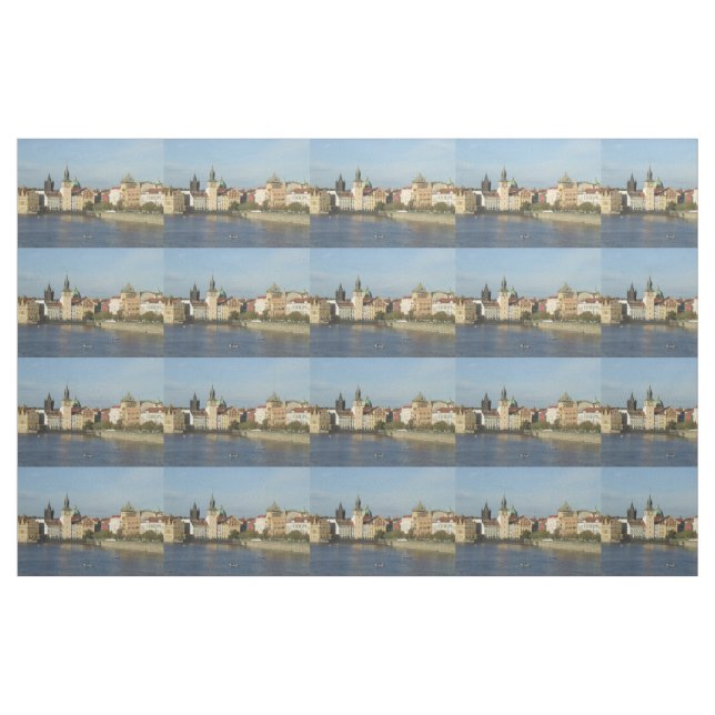Tissu de coton de Prague (Yard)