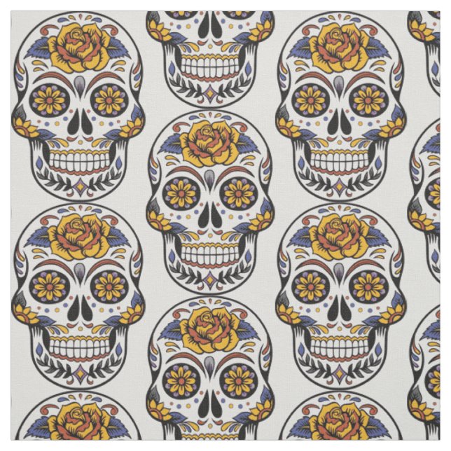 Tissu de coton peigné Halloween (Échantillon)