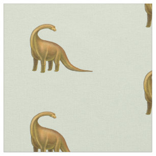 Tissu de coton peigné par dinosaure de