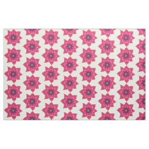 Tissu de coton peigné sur mesure Flower (56" width