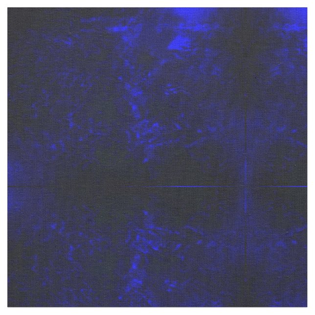 Tissu de coton peint noir bleu (56 po de largeur) (Fermer)