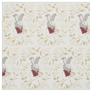 Tissu de coutume de lapin de temps de thé