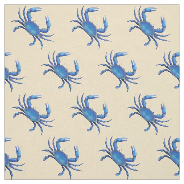 Tissu de crabe bleu de la Nouvelle Angleterre (Échantillon)