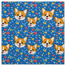 tissu de cutesse de corgi