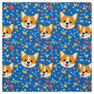 tissu de cutesse de corgi