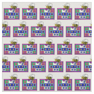 Tissu de dessin animé Quilting Bee