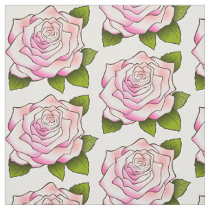 Tissu de dessin rose vintage