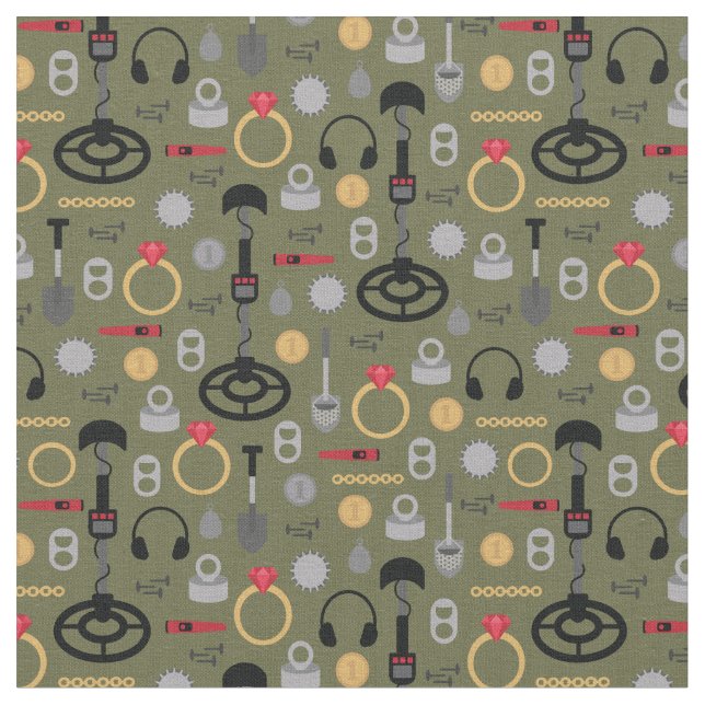 Tissu de détection des métaux (Fermer)