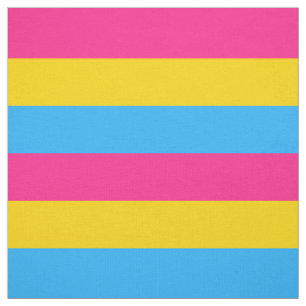 Tissu de drapeau de fierté de Pansexuality