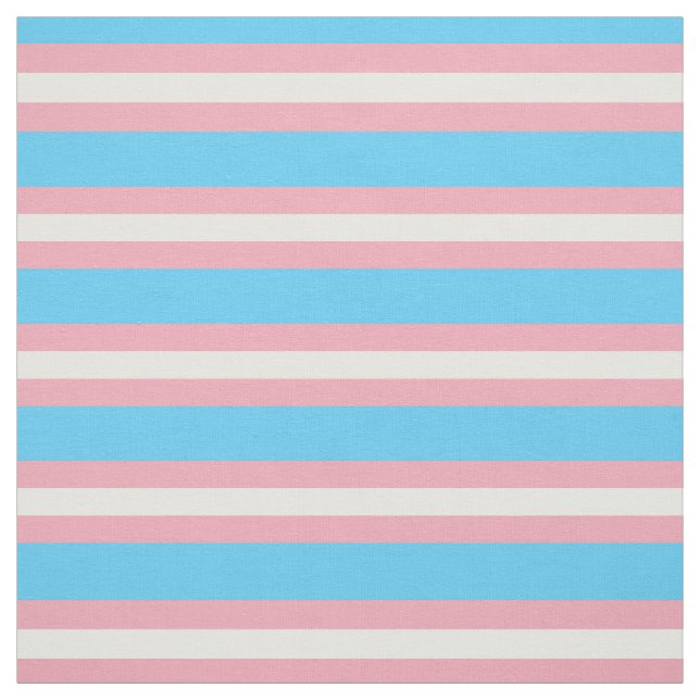 Tissu de drapeau de la Trans Pride (Échantillon)