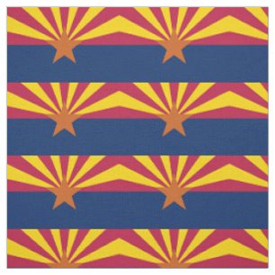 Tissu de drapeau de l'Arizona