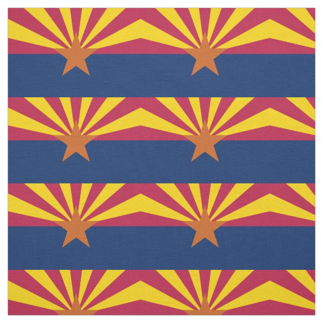 Tissu de drapeau de l'Arizona (Échantillon)