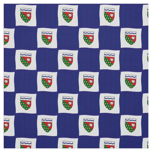 Tissu de drapeau des T.N.-O. (Échantillon)