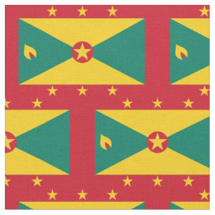 Tissu de drapeau du Grenada