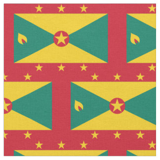 Tissu de drapeau du Grenada