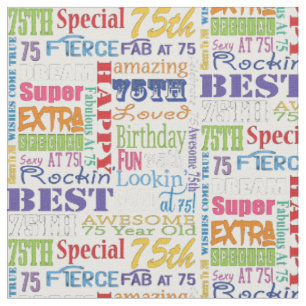 Tissu De fête d'anniversaire cadeaux uniques et