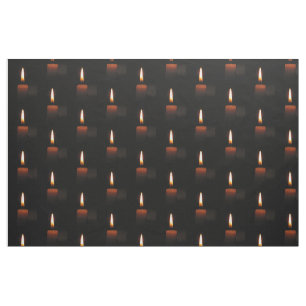 Tissu de flamme de bougie