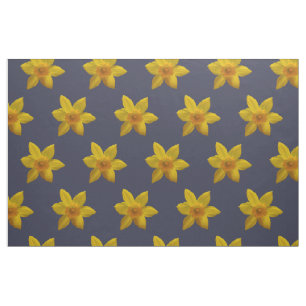 Tissu de fleur de jonquille