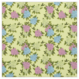 Tissu de fleurs vintages