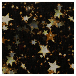 tissu de galaxie d'or