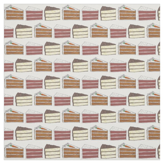 Tissu de gâteau Chocolat Couche Jaune Gâteaux (Échantillon)
