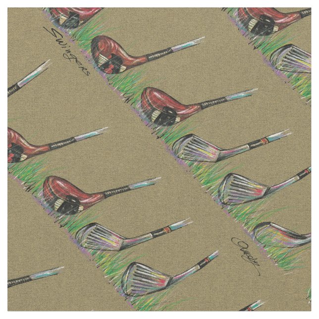 Tissu de golf (Fermer)