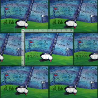 Tissu de golf