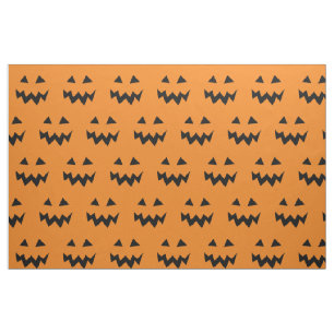 Tissu de Halloween avec le motif découpé de visa